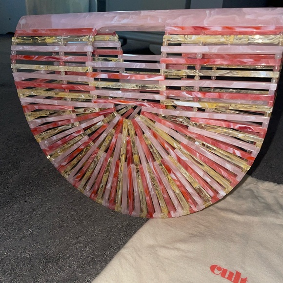 Cult Gaia Acrylic Ark in Citrus Multi - Picture 3 of 7